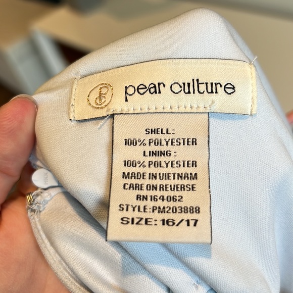 Sparkling Baby Blue Evening Gown - Picture 4 of 4